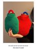 Plush Explosion-Proof Hot Water Bottle & Hand Warmer for Girls - Large & Small Sizes Available for Abdomen or Bed Use
