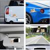 4Pcs Cat Car Mirror Sticker Funny Car Bumper Sticker, Cat Decals for Car Windows Car Accessories Interior Waterproof,Die-Cut for Cars,Windows,Laptops