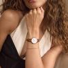 BUREI Analog Japanese Quartz Leather Stylish Suitable for Commuting and Slim and Lightweight Women's Watch, Movement, Waterproof, Band, Brand, Casual,