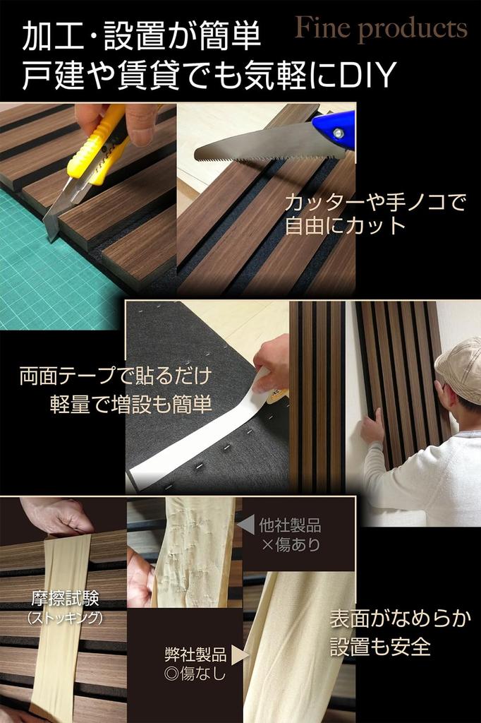 A.morpa Sound-Absorbing Wall Panel [80cm X 30cm1 Panel] Simply Lean It Up, Soundproof Wall Panel, Soundproofing Material, Easy To Place,