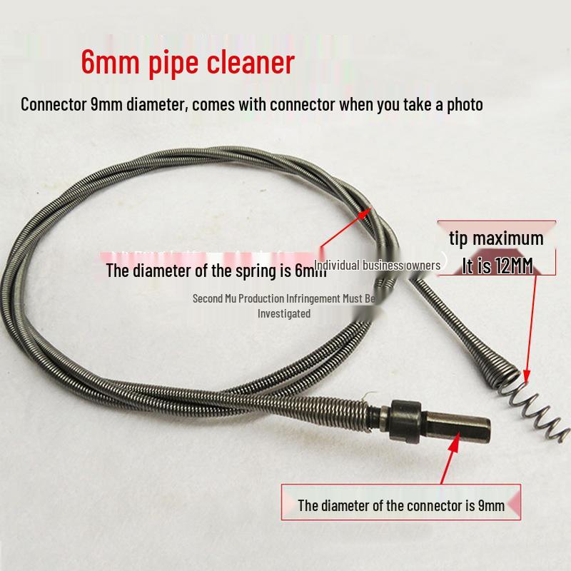 Elektrisch betriebener Abflussreiniger für Toiletten, Waschbecken und Küchenrohre