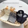 Trendy Cartoon Cat Egg Women's Mid-Calf Cotton Socks - Autumn/Winter Individualistic Funny Long Socks