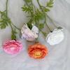 The Dew Lotus Simulation Flower Arrangement Living Room Dining Table Ornament Flower Art Arrangement Foreign Peony