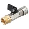 1/4 Inch Quick Connector Brass Material Hose Switch  Driveway Cleaning