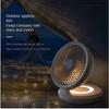 Ventilatore a Circolazione d'Aria Edon Senza Fili Sospeso Ricarica USB Portatile Pieghevole da Esterno 4 Velocità del Vento Controllo Libero Ventilatore ad Alta Velocità Nuovo