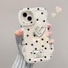 Polkadotter Dukker for Kjærlighetsdukker for Apple 13promax Mobiltelefondeksel Huawei Pura70 Gjennomsiktig Silikon 15 Dobbelt Feste