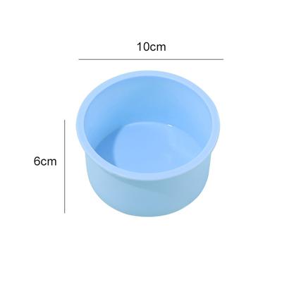1Pc Round Shape Mold Silicone Small Cake Baking Pan Diy Mousse Fondant Cylinder Mould For Pastry Dessert Jelly Kitchen Tool