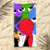 Game Rainbow Friends Towel Towel Soft Pool Gift For Travel Gym Shower Camping Quick Dry Sports Large Beach Towels