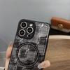For Magsafe Magnetic Wireless Charging Retro Leather Shockproof Phone Case For iPhone 15 Pro Max 11 12 13 14 Pro Max Back Cover