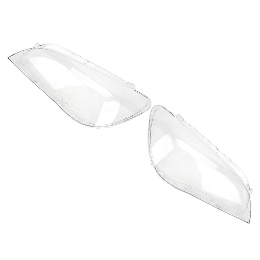 1 par Strålkastarglaslock ABS Klart Strålkastarglaslock Skal för F01 F02 740i 740Li 750i 750Li 760i 760Li