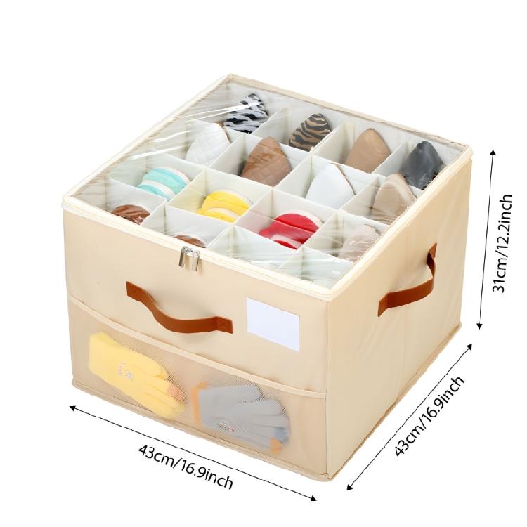 Adjustable Shoe Storage Container for Closet Store 8 16Pairs with Clear Lid and Strong Handles Home Organization