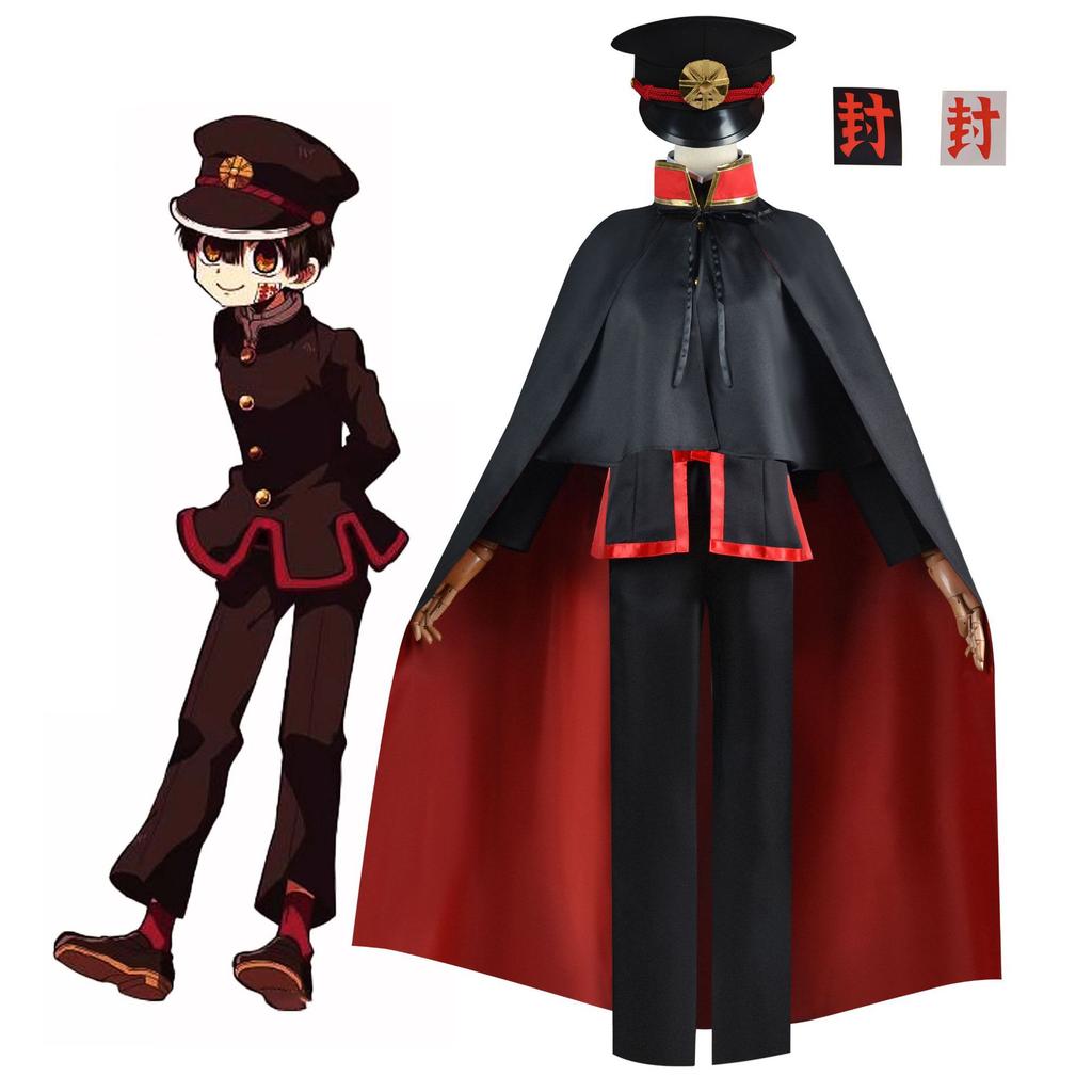Anime Hanako Kun Jibaku Shounen Hanako Kun Toilet-boundyugi Tsukasa Yashir Uniform Cosplay Bound Costume Toilet Set