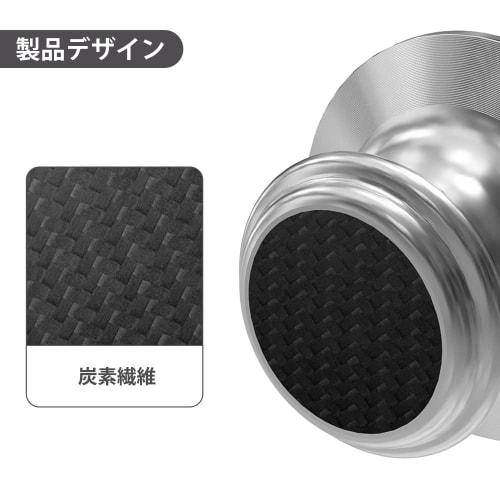 WEWU ROUNDS LP 12-inch Vinyl Record Weight Stabilizer, Carbon Fiber and Aluminum with Soft Protective Pad, Vibration Dampening Disc Turntable Accessor