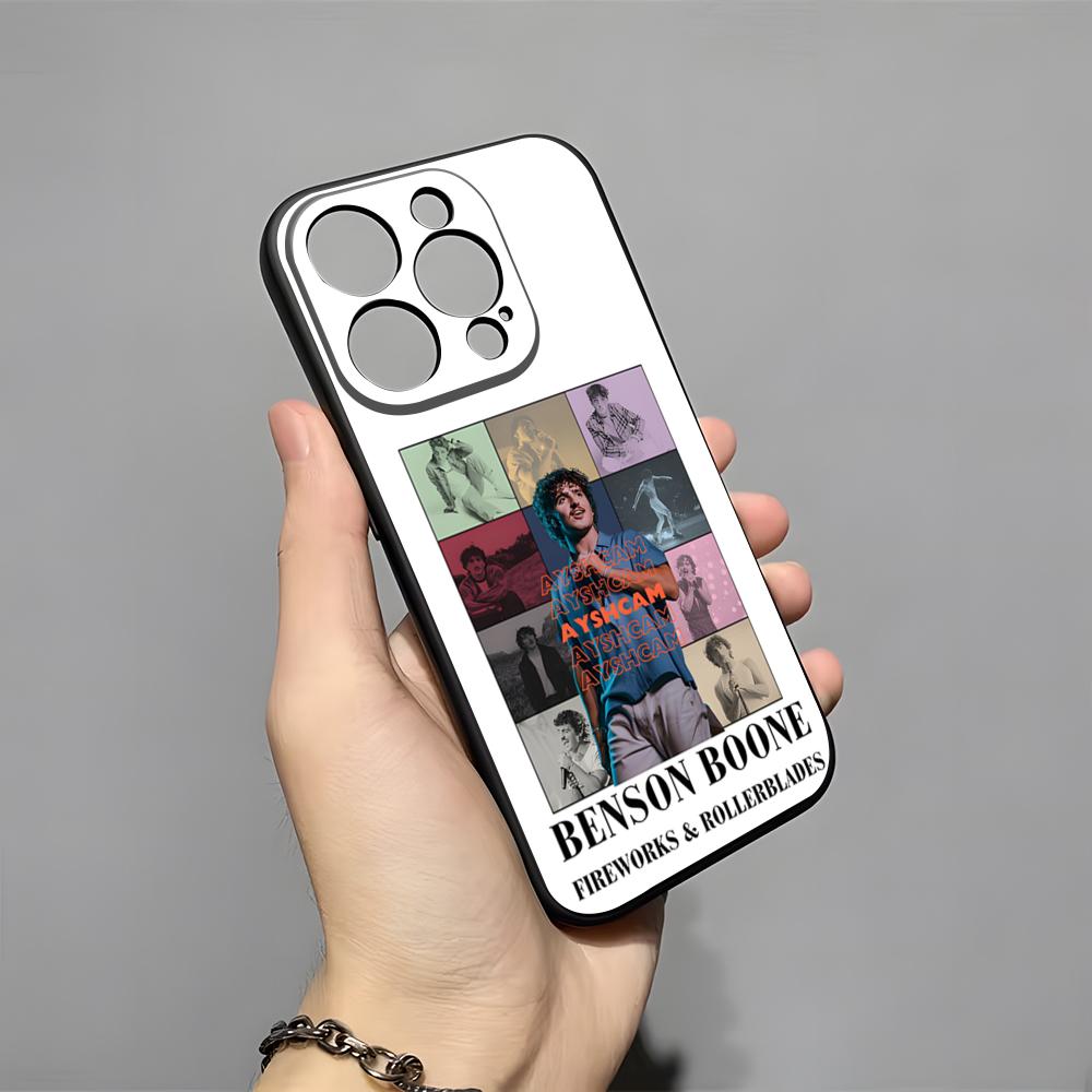 B-Benson Boone Phone Case For IPhone 17 Pro Max 16 15 14 Pro Max 13 11 X Xs Xr 8 7Plus Silicone Cover