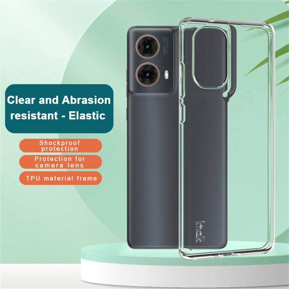 

IMAK UX-5 Series For Motorola Moto G85 5G/S50 Neo 5G Case Protective Soft TPU Phone Cover Transparent