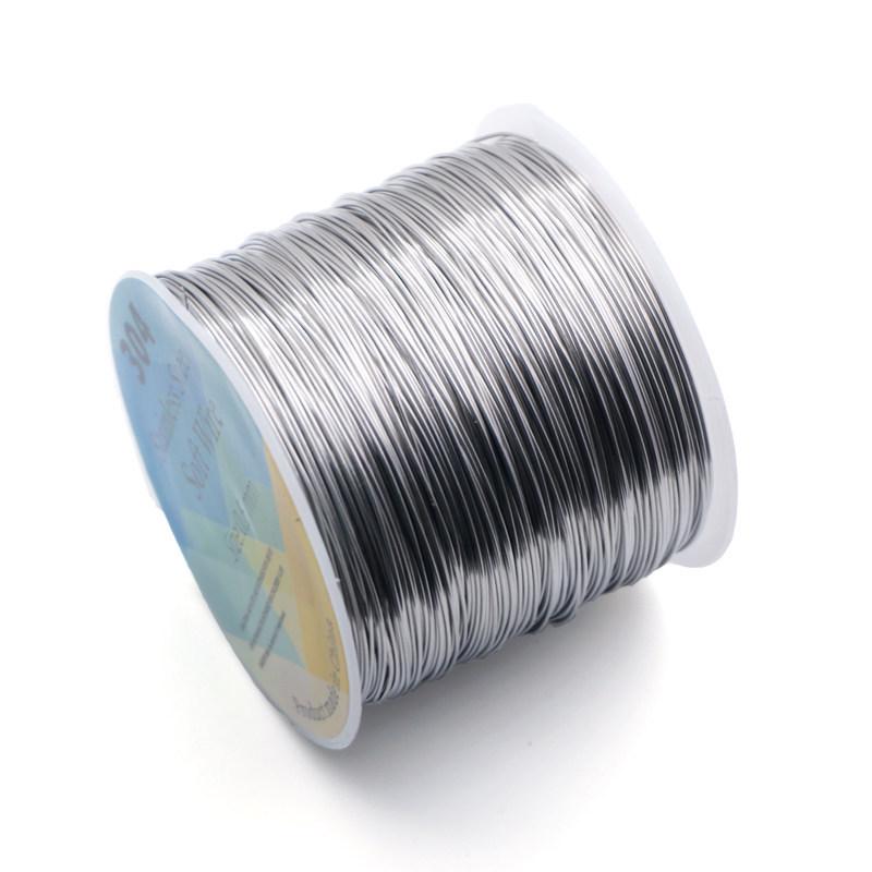 Titanium Stainless Steel Soft Wire for Jewelry and Floral DIY Projects