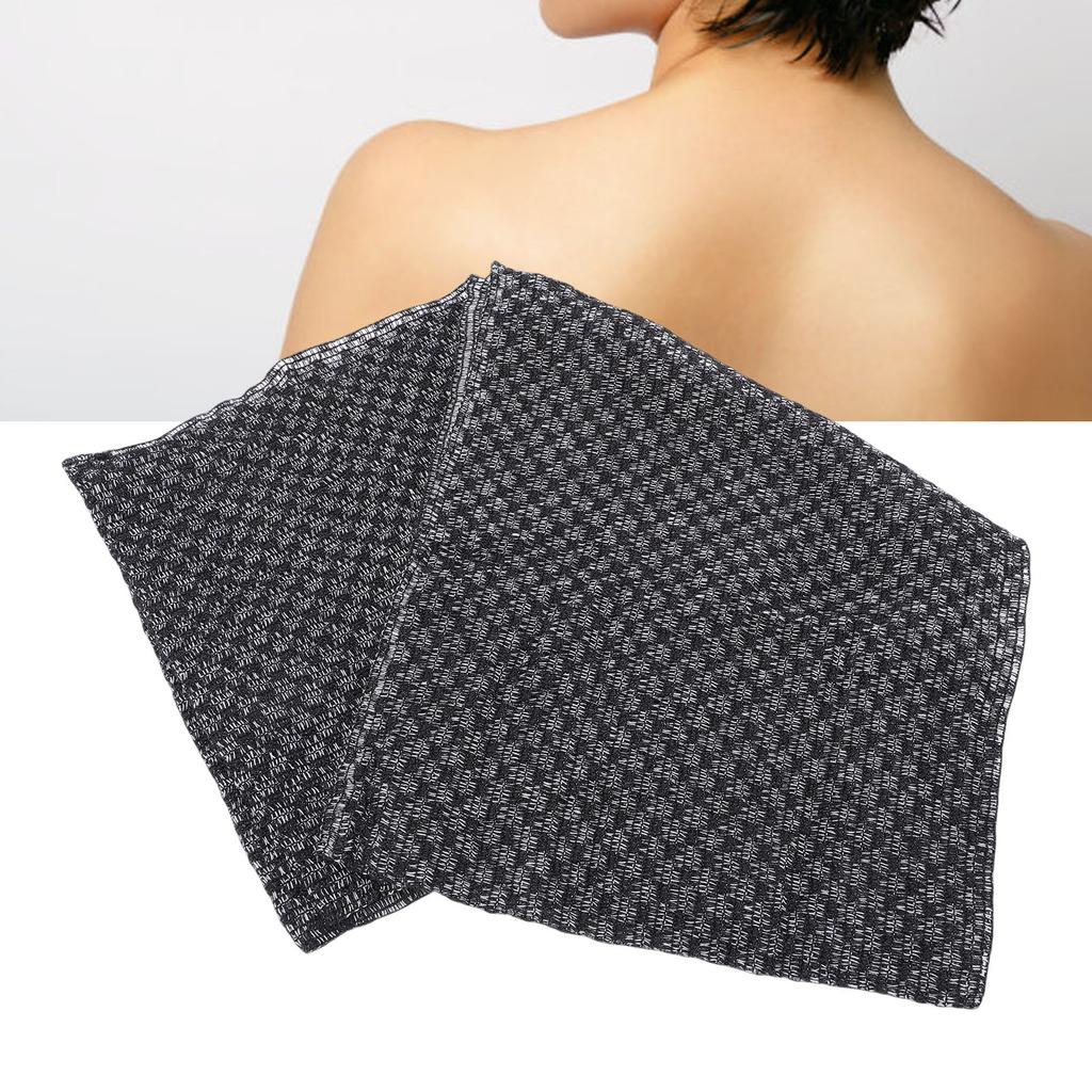 Exfoliating Bath Towel Reusable Soft Skin Cleansing Back Scrub Towel Travel Shower Accessory