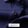 FORTEI Silk & Honeycomb Pique Cotton Men's Polo Shirt