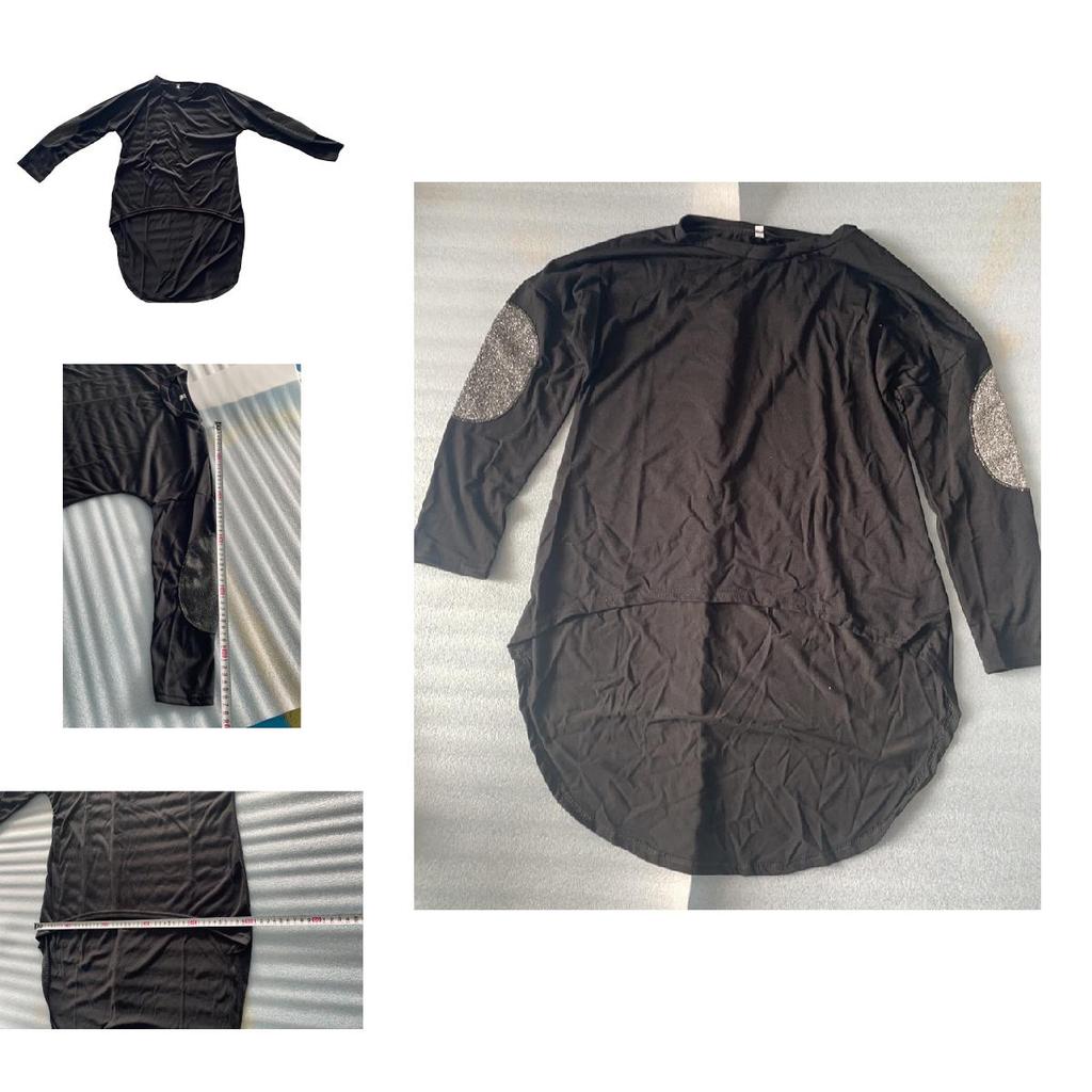 T-shirt da donna con scollo a V in tessuto Tencel a manica lunga, top casual per il comfort