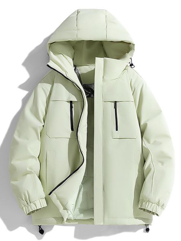 Winter Cotton Jackets: Windproof, Waterproof, Thickened, Warm for Men, Women, Couples - Ideal for Outdoor Mountaineering.