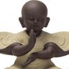 Buddhist Figurine Ceramic Monk Statue for Home And Office Decor