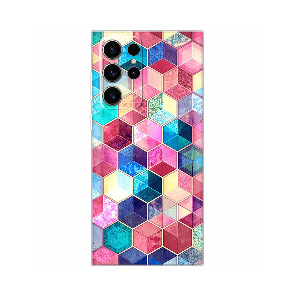 S24Ultra Phone Case for Samsung Galaxy S24 Ultra Soft Clear TPU Cases for Galaxy S24 S 24 S24 Plus S24+ Capa Shockproof Cover