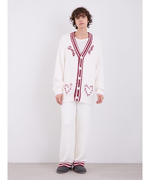 Gelato Pique HOLIDAY HOMME Feather Cardigan PMNT245088 White Men's