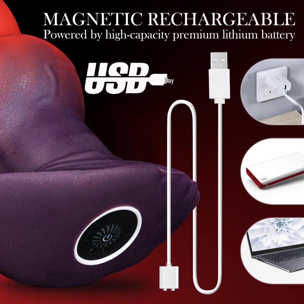 Silicone Animal Shape Vibrating Anal Dilator for Men & Women SM Toy