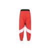 Adidas Logo Print Drawstring Joggers Men Bottoms Red FL4685