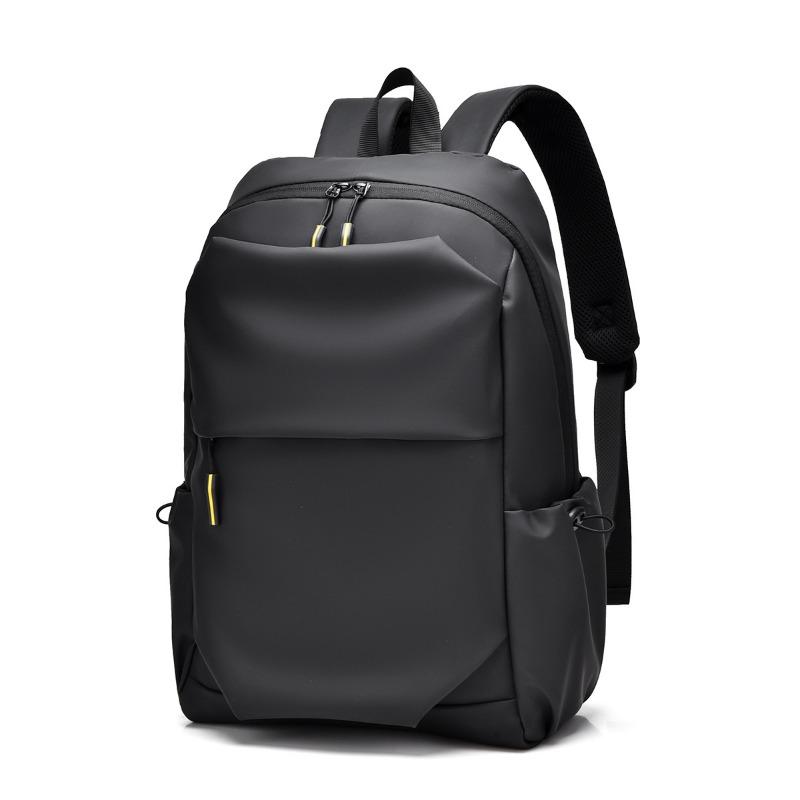 

New backpack large capacity junior high school student backpack multi-functional casual men s backpack чёрный