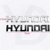 Badge For Hyundai ABS Car Logo Santa Fe Elantra Tucson I20 Ix25 Sonata I30 I10 Ix35 N Line Body Decals Rear Sticker Accessoire RR77