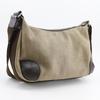 HUNTING WORLD Umhängetasche Hobo-Tasche beige Canvas Damen Gebraucht