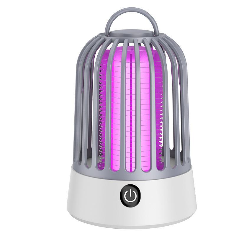 Electric Portable Mosquito Zapper With 360 Degree Uv Attraction Perfect For Home Bedroom Camping Use
