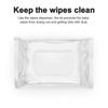 A74E-50Pcs Reusable Baby Wipes Lid Baby Wet Wipes Cover Tissues Box Wet Paper Lid