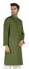 Atasi Cotton Kurta Solid Ethnic- Festive Long Shirt W  Pintuck Traditional Indian Wear For