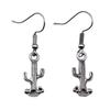Mushroom Charm Dangle Earrings Forest Nature Inspired Drop Earrings For Girls