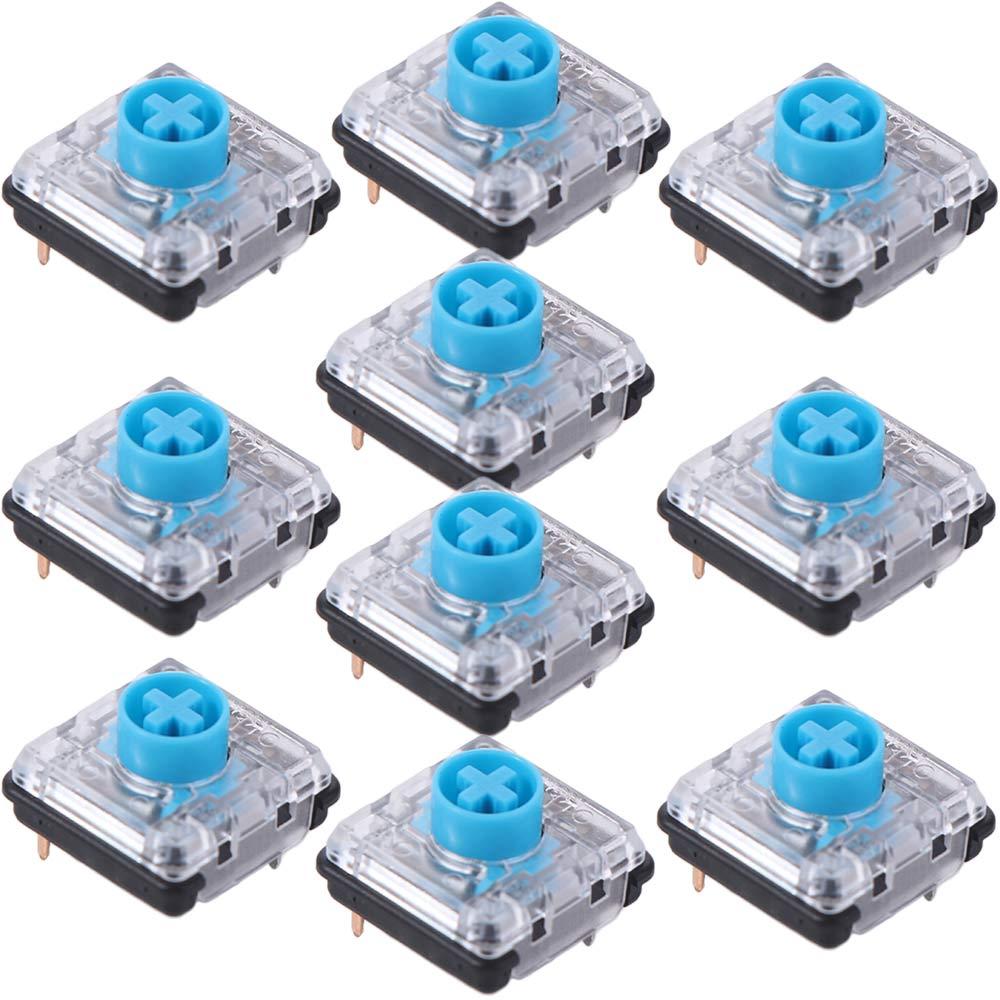 10pcs Acrylic Choc V2 Low Profile Switch High Ultrathin Mini Low RGB Key Keypad Knocking Custom Low Profile Switch