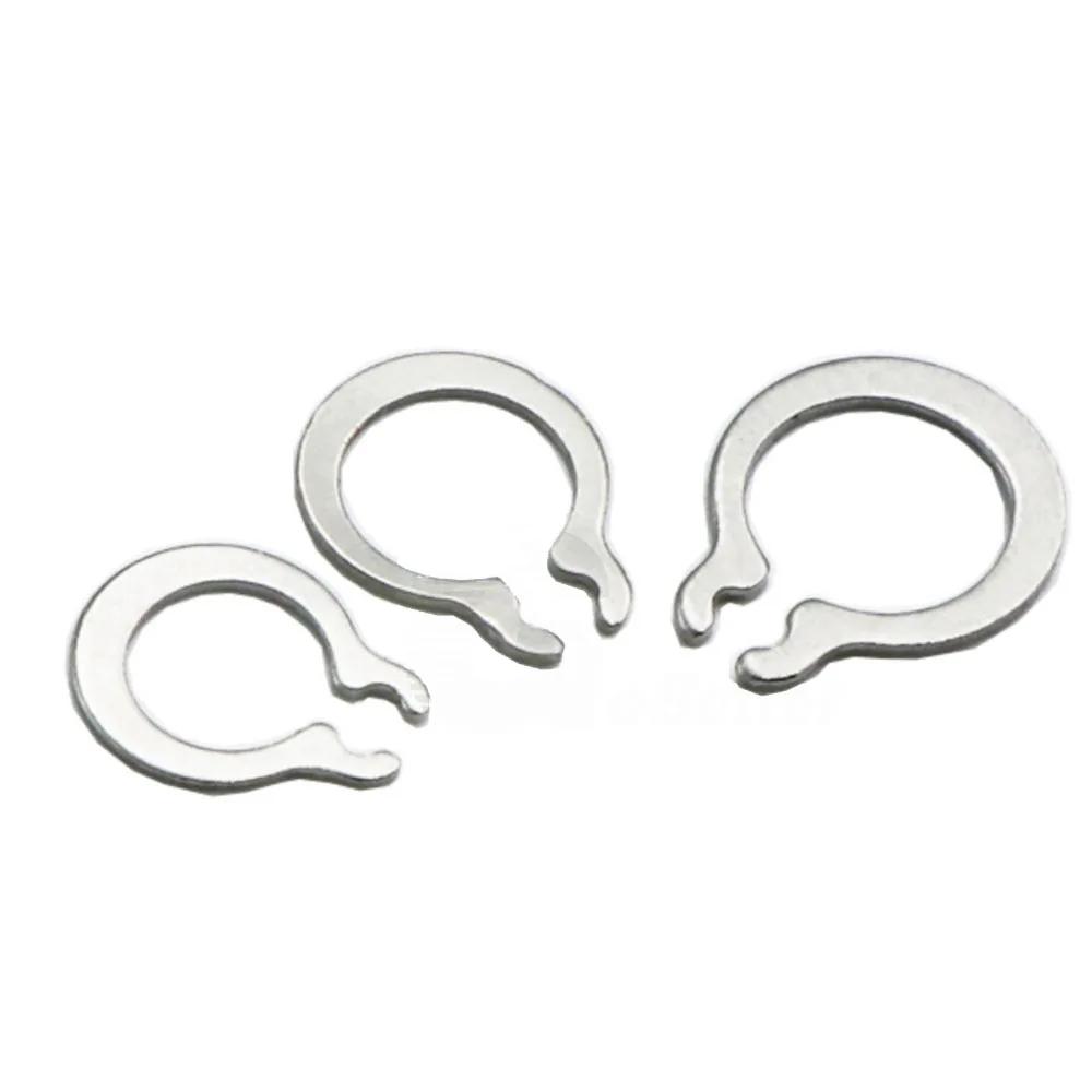 Bagues Circlips Externes Type C M3 M4 M5 M6 M7 M8 M9 Bague Circlip Arbre Rondelle Acier Inoxydable/65Mn Clip de Retenue Circlip