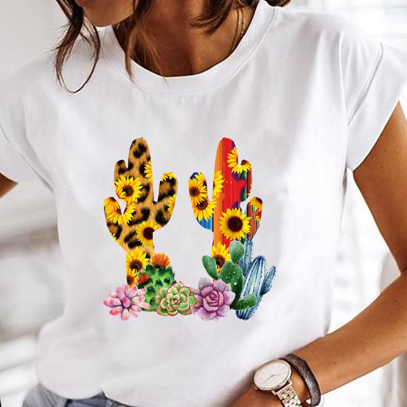 Années 90 Maman Mère Aquarelle Mère Tendance Manches Courtes Imprimé T-shirt Haut Mode d'Été T-shirt Dame Vêtement Féminin Décontracté T-shirt Graphique