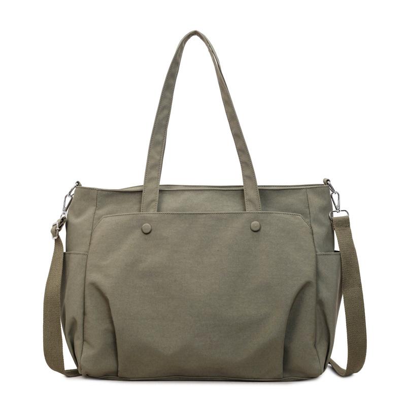 Handheld Tote Bag - Casual, Simple, Trendy, Large Capacity, Single Shoulder, Crossbody Bag