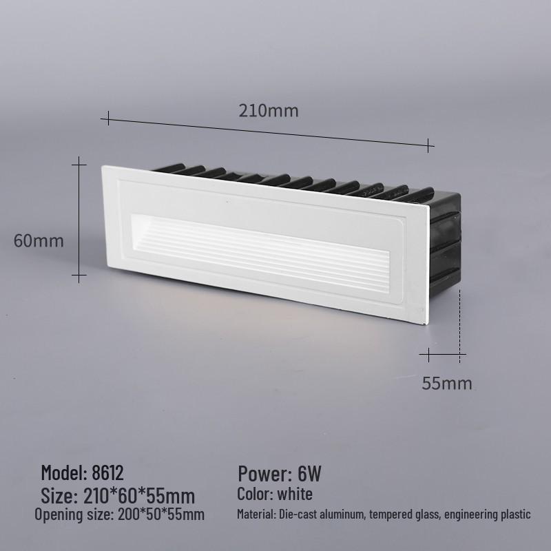Recessed Waterproof Outdoor Stair and Pathway Light