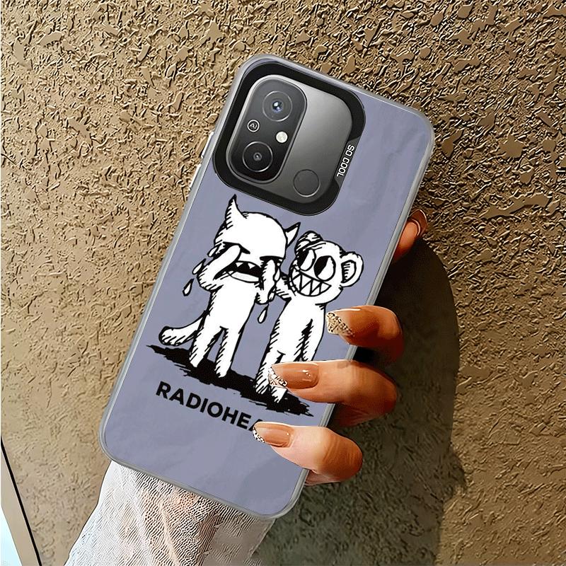 R-Radiohead Bnad Shockproof Phone Case for Xiaomi Poco X7 X6 X5 X3 Pro F7 Ultra M8 Redmi 15C 15 14C 13C 12C 10C 13 12 10