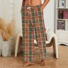 Herren Casual Pyjamahose mit Aufdruck für warme Loungewear zu Hause
