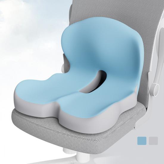 L-Shaped Integrated Seat Cushion Memory Foam Cushion with Lumbar Support Back And Seat Cushion for Tailbone Pain Relief Car Seat Office Chair