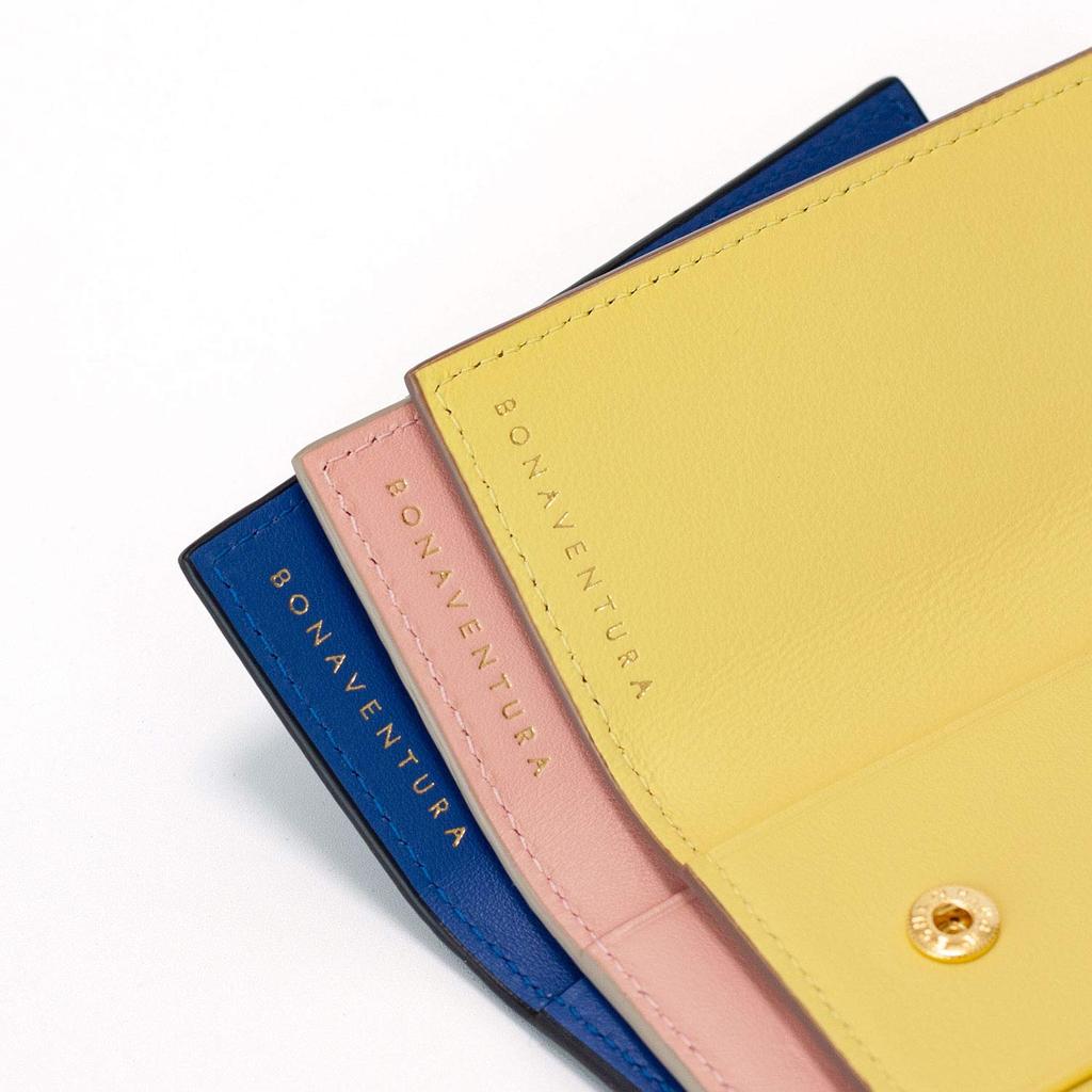 BONAVENTURA Slim Key Case [Greige X Yellow] BKCT1-GGYE