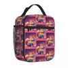 Bestselling Proud Cat Lady Preppy Foldable Lunch Bag Safari Lunch Compact Lunch Bag