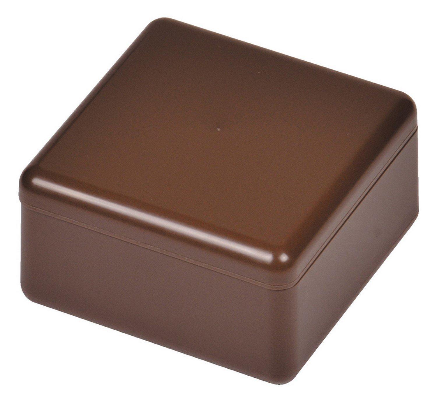 

Pearl Metal Onigirizu Cube Box Brown in [Made Japan] C-453