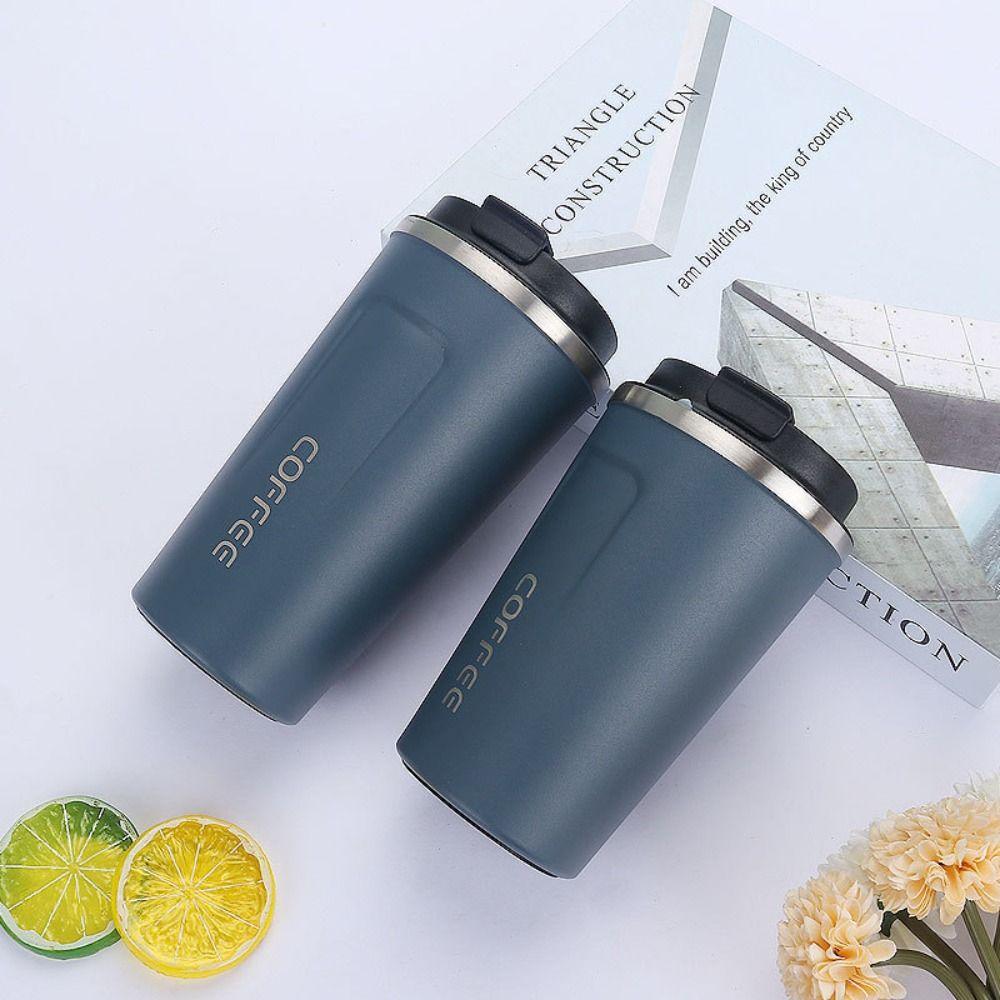 Keeps Cold and Heat Coffee Vacuum Flask 380/510ML Coffee Thermos Mug  New Year Gift
