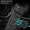 Für OPPO Realme 8i Hülle Magnetischer Metallring Ständer Halter Handyhüllen für Realme 8 Pro Realme 8 5G Stoßfeste Panzer Rückseite