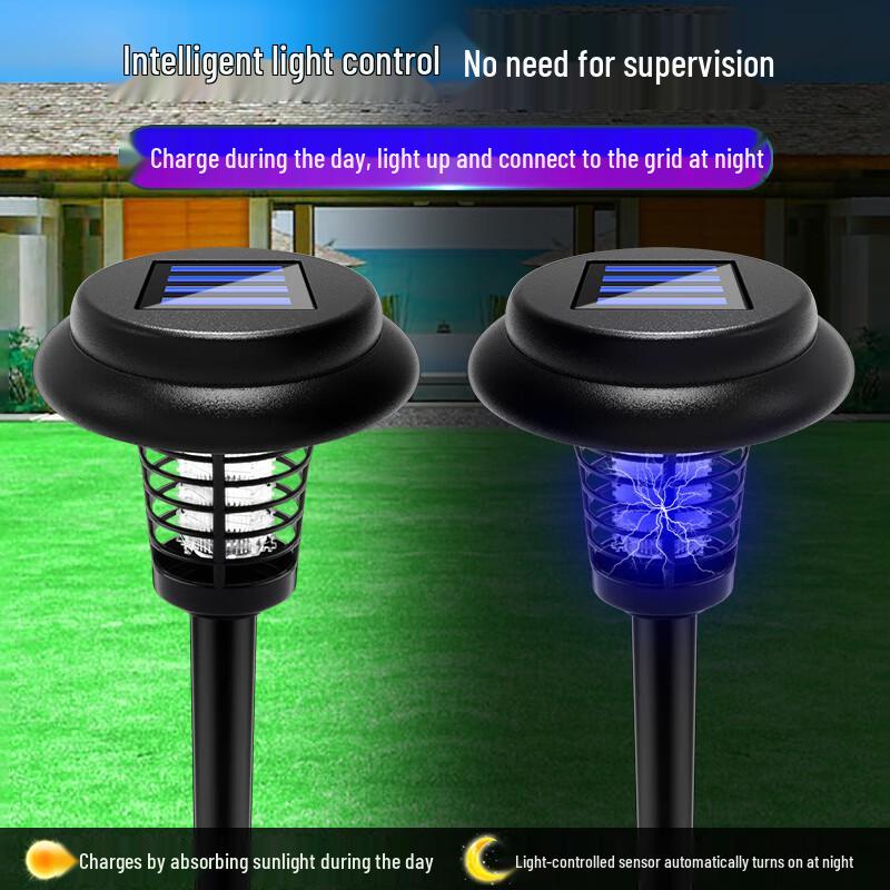 TP3382 Outdoor Solar LED Mosquito Killer Lamp
